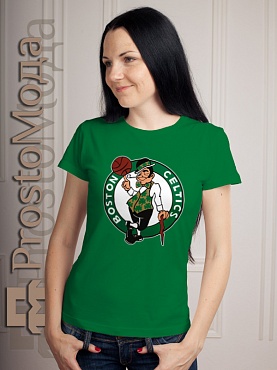 Женская футболка Boston Celtics