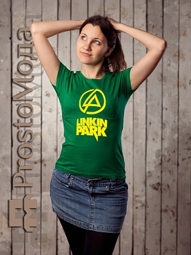 Женская футболка Linkin Park