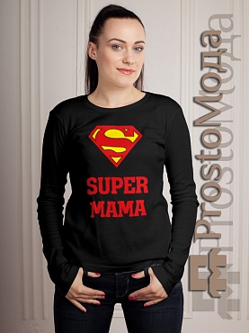 Женская футболка LSL Супер Мама