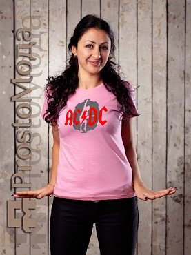 Женская футболка AC/DC (2)