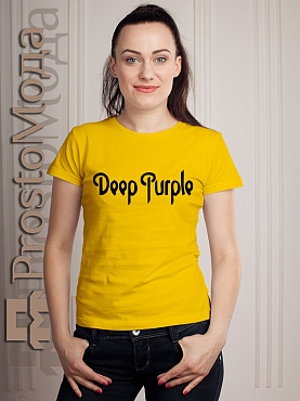 Женская футболка Deep Purple