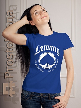 Женская футболка Lemmy