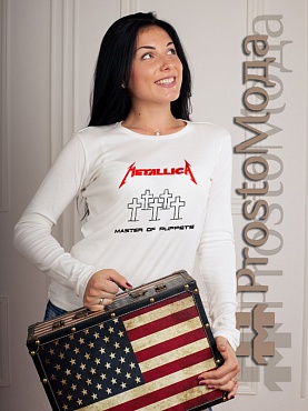 Женская футболка LSL Metallica - Master of puppets