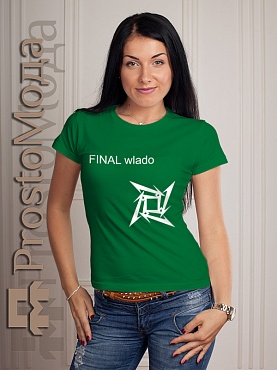 Женская футболка Metallica - Final Wlado