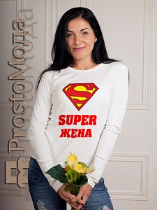 Женская футболка LSL Супер Жена