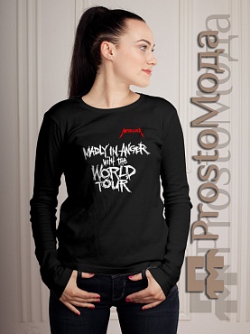 Женская футболка LSL Metallica - World Tour