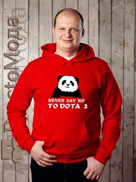 Толстовка Never say no to Dota 2