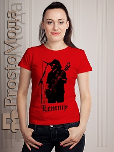 Женская футболка Lemmy 2
