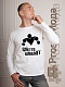 Лонгслив Ghetto workout Logo