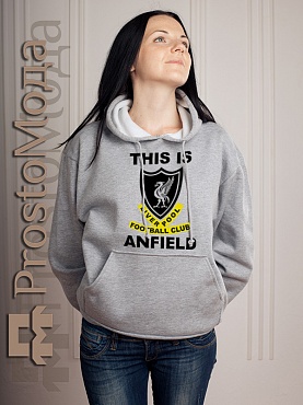 Женская толстовка This Is Anfield