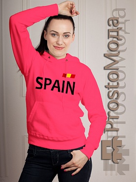 Женская толстовка  Spain