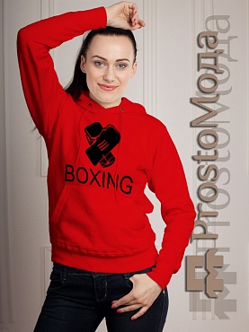 Женская толстовка Boxing