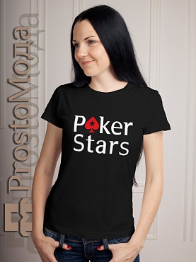Женская футболка Poker Stars