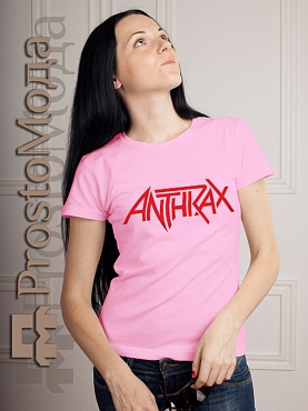 Женская футболка Anthrax