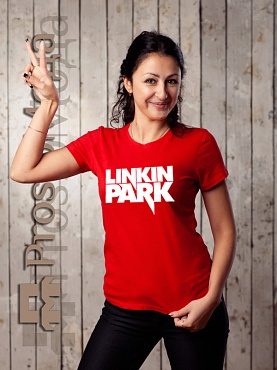 Женская футболка Linkin Park (old logo)