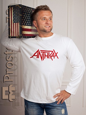 Футболка с длинным рукавом Anthrax