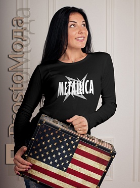 Женская футболка LSL Metallica (со звездой)