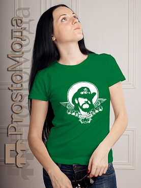 Женская футболка Saint Lemmy