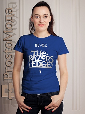 Женская футболка AC/DC - The Razor’s Edge