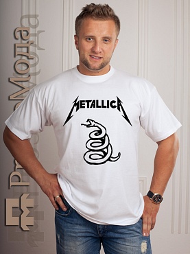 Футболка Metallica - The Black Album