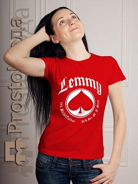 Женская футболка Lemmy