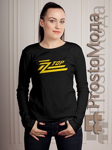 Женская футболка LSL ZZ Top