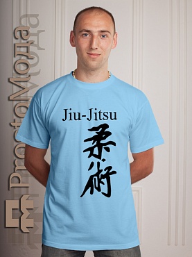 Футболка Иероглиф Jiu-Jitsu