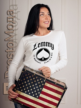 Женская футболка LSL Lemmy