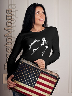 Женская футболка LSL Metallica - Джеймс Хэтфилд