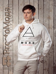 Мужская толстовка  30 Seconds to Mars (треугольник)
