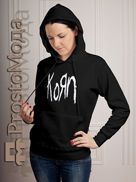 Женская толстовка Korn