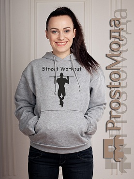 Женская толстовка Street Workout турник