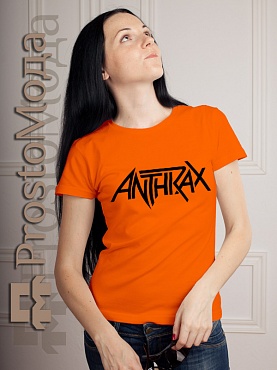 Женская футболка Anthrax