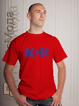 Футболка AC/DC Blue logo