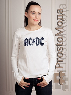 Женская футболка LSL AC/DC Silver