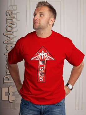 Футболка 30 Seconds to Mars (стрела)