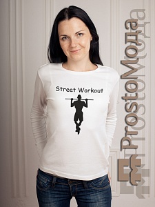 Женский лонгслив Street Workout турник