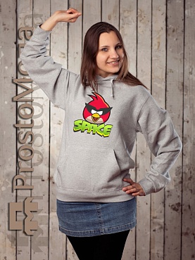 Женские толстовки Angry Birds (Space)