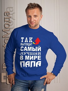 Кофта Лучший в мире  папа