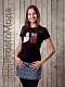 Женская футболка Мы не звоним 02
