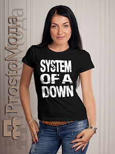 Женская футболка System of a Down