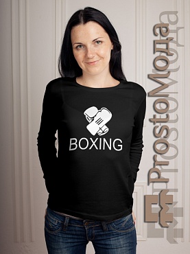 Женский лонгслив Boxing