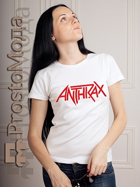 Женская футболка Anthrax
