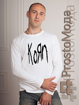 Футболка с длинным рукавом Korn