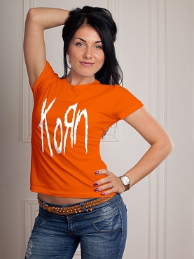Женская футболка Korn