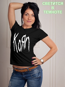 Женская футболка Korn