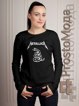 Женская футболка LSL Metallica - The Black Album