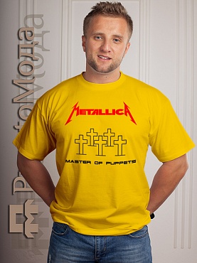Футболка Metallica - Master of puppets