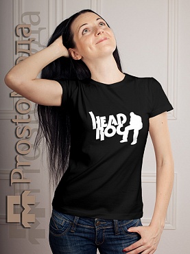 Женская футболка Head Rock