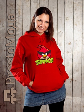 Женские толстовки Angry Birds (Space)